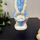 Vintage Porcelain Girl with Egg Basket Figurine