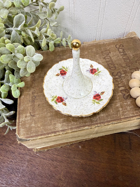 Vintage Porcelain Ring Holder