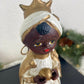 Vintage Hand Painted Ceramic Wiseman