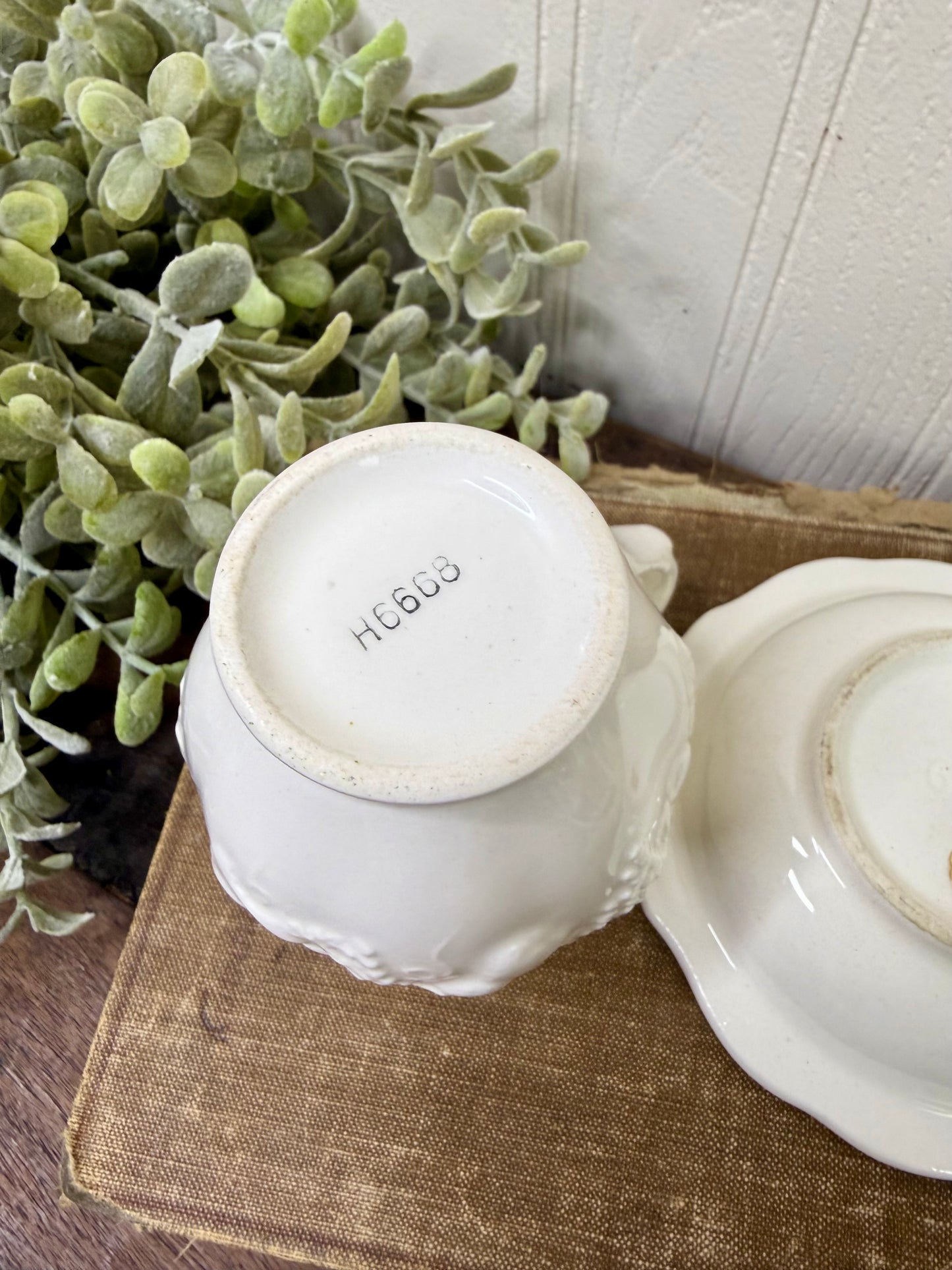 Vintage Lefton China Mini Pitcher and Bowl Basin