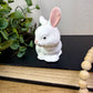 Vintage Mini Ceramic Bunny Figurine