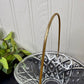 Vintage Avon Pressed Glass Trinket Basket