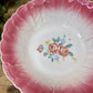 Vintage Wheelock Trademark Floral Serving Bowl