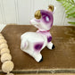 Vintage Ceramic Cow Salt Shaker