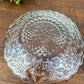Vintage Anchor Hocking "Pineapple and Floral" Glass Bread & Butter Plate