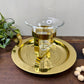 Vintage PartyLite Brass Nautical Gimbal Candle Holder