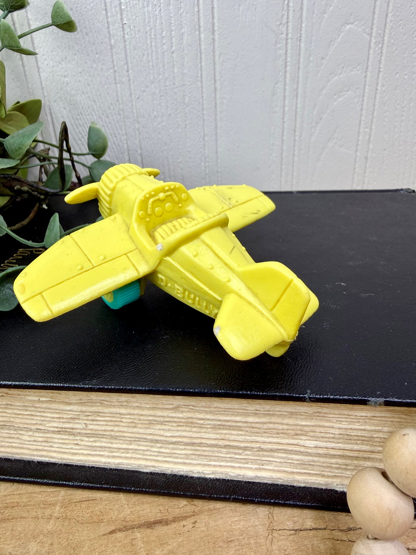 Vintage West Germany PVC Plane Toy