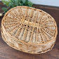 Vintage Wicker Oval Basket