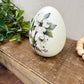 Vintage Hand Painted Large Porcelain Egg