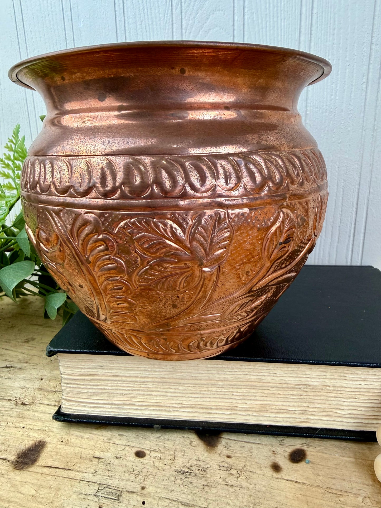 Vintage Pure Copper Kalash from India