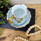 Antique Haviland & Co. French Limoges Porcelain Mini Pitcher & Basin Set