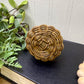 Vintage Miniature Wicker Basket with Handle