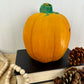 Vintage Ceramic Pumpkin Candle Lantern