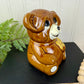 Vintage 1980’s Ceramic Bear Honey Pot with Dipper