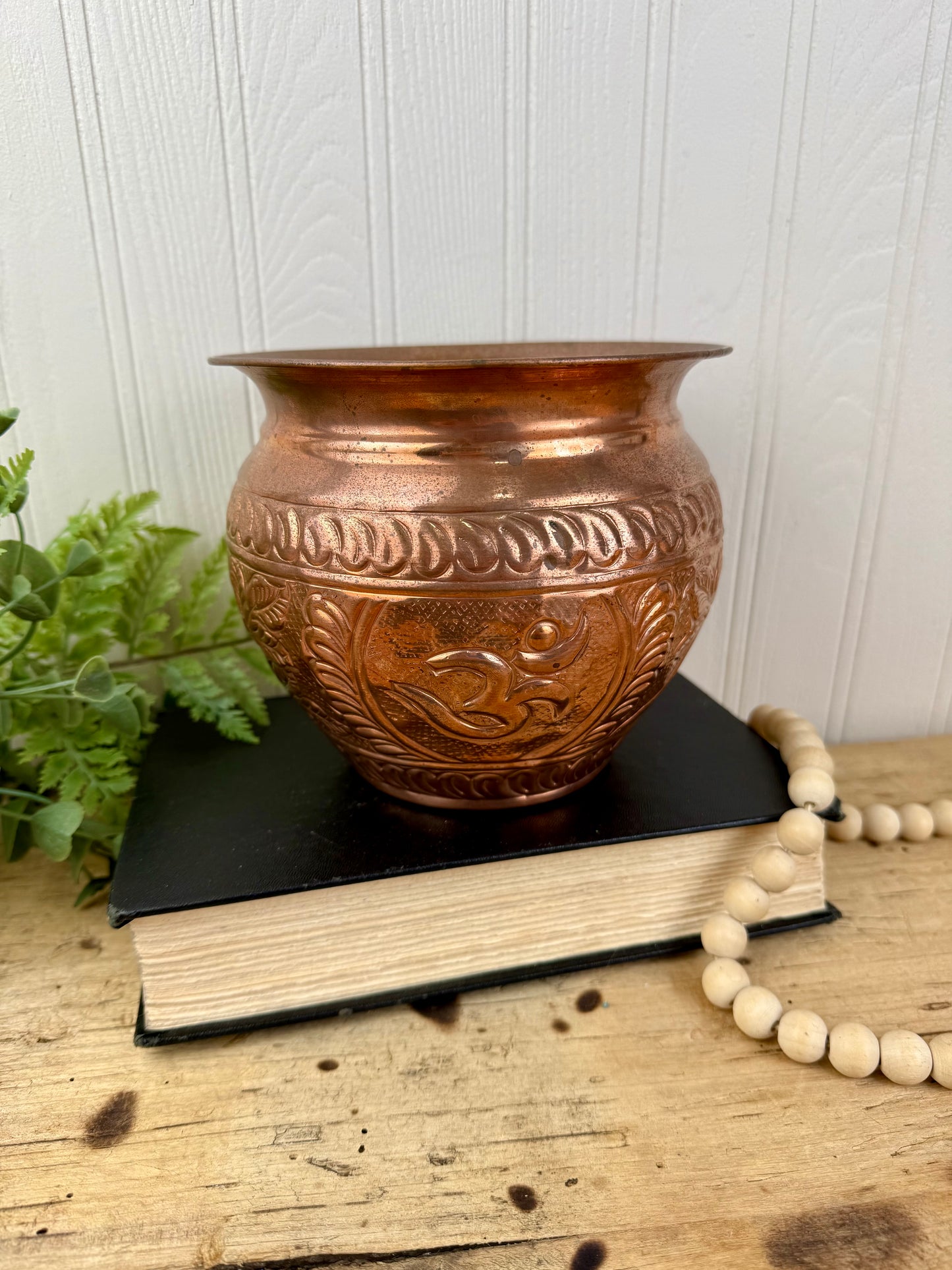 Vintage Pure Copper Kalash from India