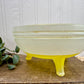 Vintage Indiana Glass Moderne Classic Footed Candy Dish