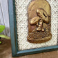 Handmade Upcycled Framed Art with Mushrooms #2