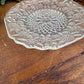 Vintage Anchor Hocking "Pineapple and Floral" Glass Bread & Butter Plate
