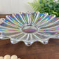 Vintage Federal Glass Co. Celestial Starburst Glass Bowl