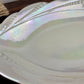 Vintage USA Pottery Pearlescent Platter