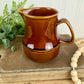 Vintage Brown Stoneware Creamer