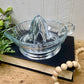 Vintage Solid Glass Citrus Juicer