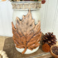 Handmade Upcycled Large Mason Jar Fall Floral Arrangment