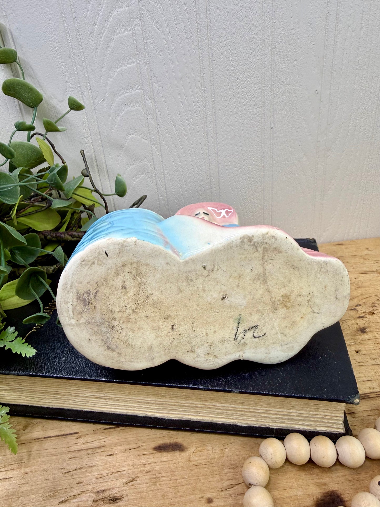 Vintage 1940’s Southern Belle with Wishing Well Planter