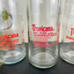 Vintage Set of 3 Glass Tropicana Juice Bottles