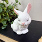Vintage Mini Ceramic Bunny Figurine