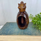 Vintage Carved Wood Pineapple Nutcracker