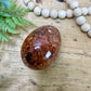 Vintage Red Jasper Polished Stone Egg
