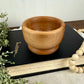Vintage Handmade Wooden Trinket Bowl