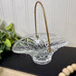 Vintage Avon Pressed Glass Trinket Basket