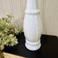 Vintage Milk Glass Tall Bud Vase