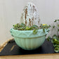 Handmade Upcycled Mint Egg Nest