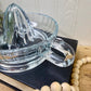 Vintage Solid Glass Citrus Juicer