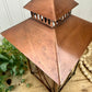 Copper Tea Light Candle Lantern