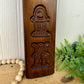 Vintage Dutch Folk Style Wooden Cookie Mold