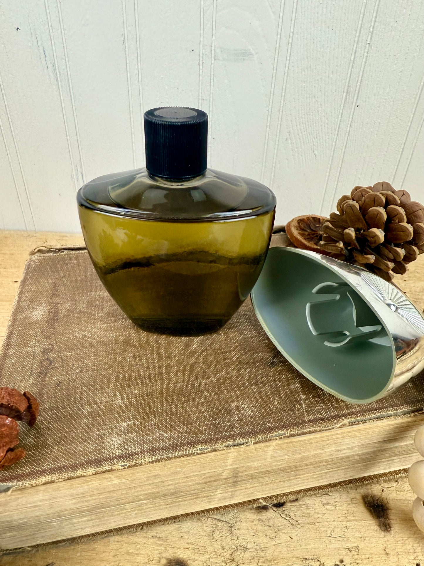 Vintage Mid-Century Avon Owl Aftershave Bottle