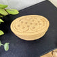 Vintage Handmade Latvian Leather Trinket Box