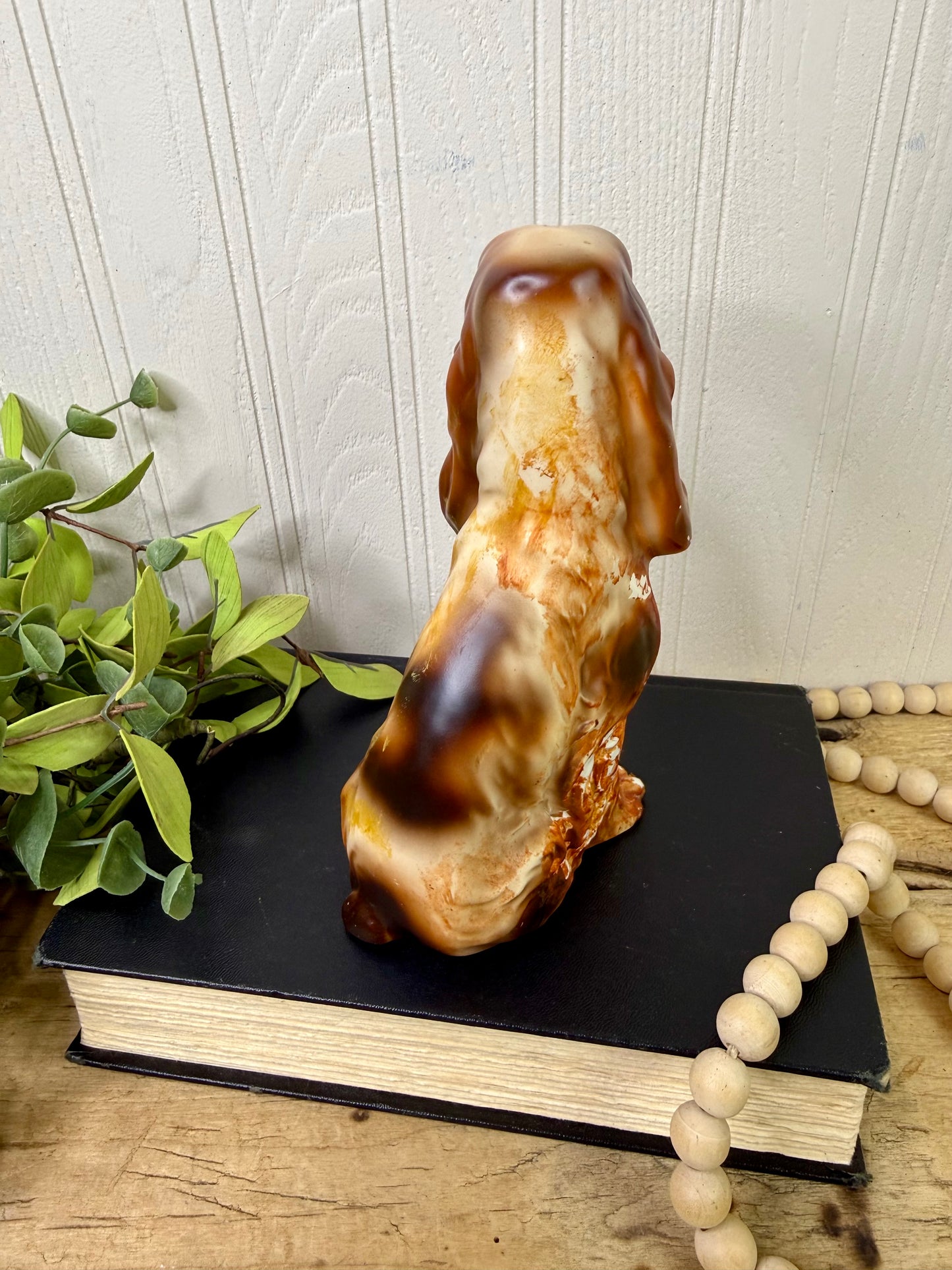 Vintage Ceramic Cocker Spaniel Figurine