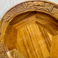 Vintage Handcrafted Hawaiian Monkey Pod Wooden Plate