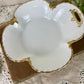 Antique Limoges French Porcelain Sugar Dish Set