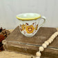 Vintage 1970’s Metlox Poppy Trail Golden Garden Mug