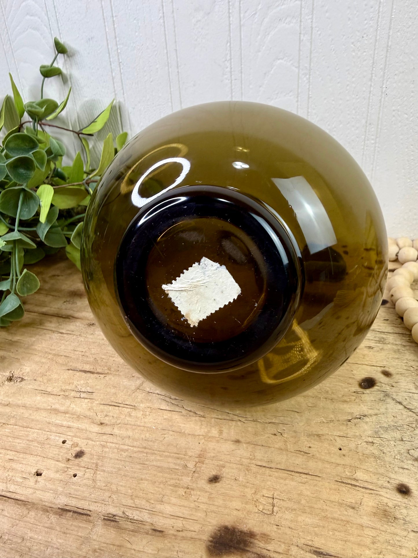 Vintage Empoli Mid-Century Art Glass Pitcher
