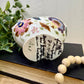 Vintage Porcelain Planter with Hand Painted Florals