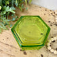 Vntage Indiana Glass Colonial Eagle and Stars Pattern Candy Dish