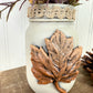 Handmade Upcycled Small Mason Jar Fall Floral Arrangment
