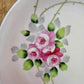 Antique Nippon Porcelain Plate with Hand Painted Florals